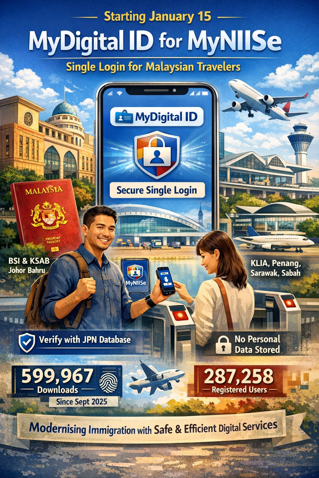 MyDigital ID and NIISe Integration